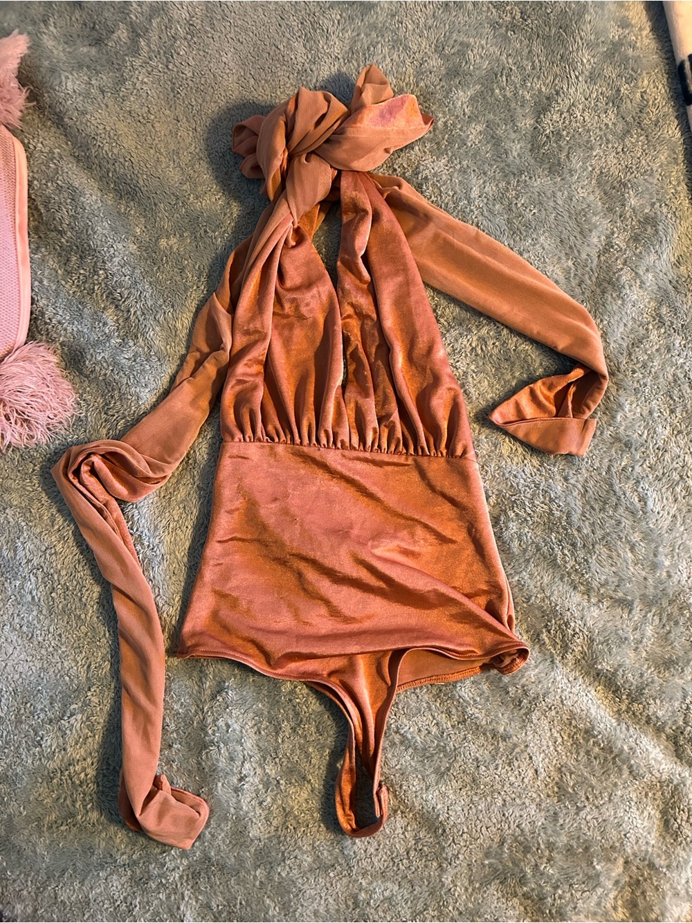 Free People Halter Bodysuit